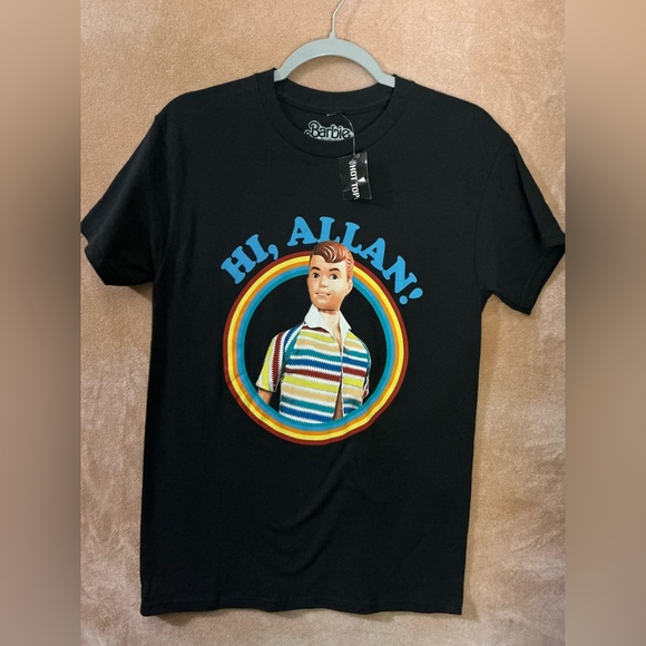 Barbie Black Graphic T-Shirt - Picture 1 of 6